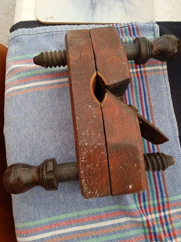 Vintage antique wooden plane - wooden,