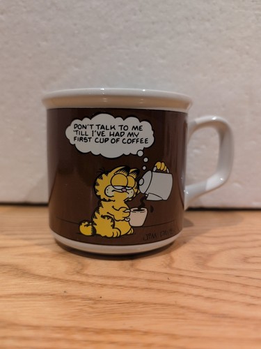 Garfield vintage coffee - vintage, cup