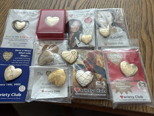Variety club hearts - club, gold