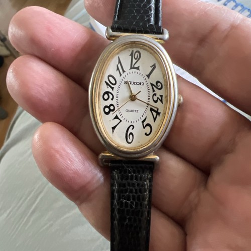 Ladies saxon quartz watch - saxon,