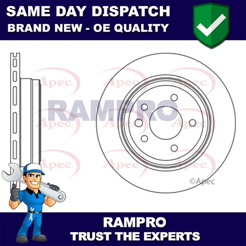 Rampro rear brake disc fits - rear,