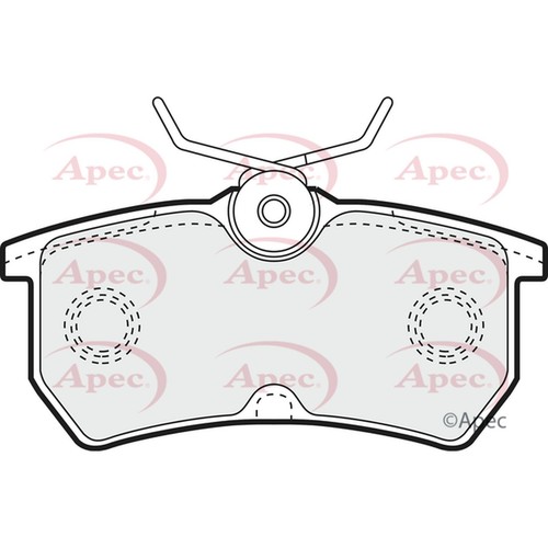 Brake pads set for ford - pads,