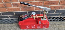 Pressure Test Pump Manual Hand Test 50 bar 7L 16 ML Flow ZD-50 UK