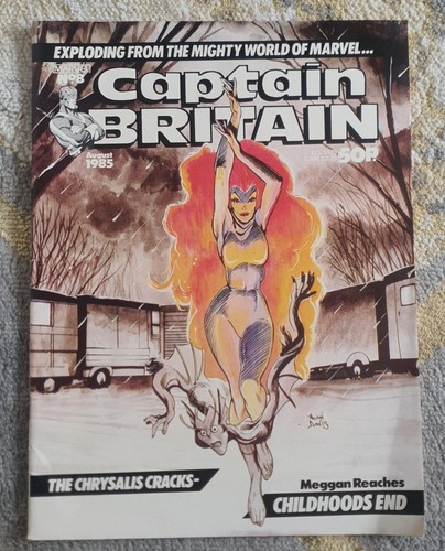 Captain britain fine - captain, (1985)