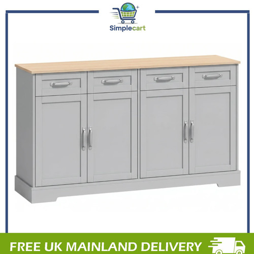 Sideboard with drawers - sideboard,
