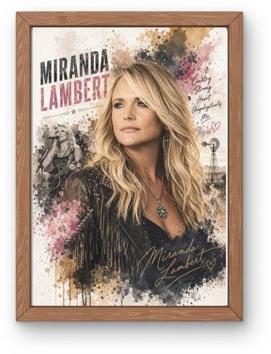 Miranda lambert poster - lambert,