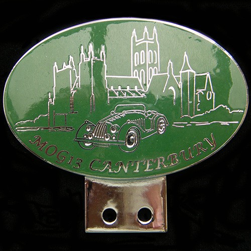 Morgan canterbury car badge - morgan,