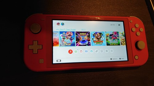 Coral pink nintendo switch - coral,