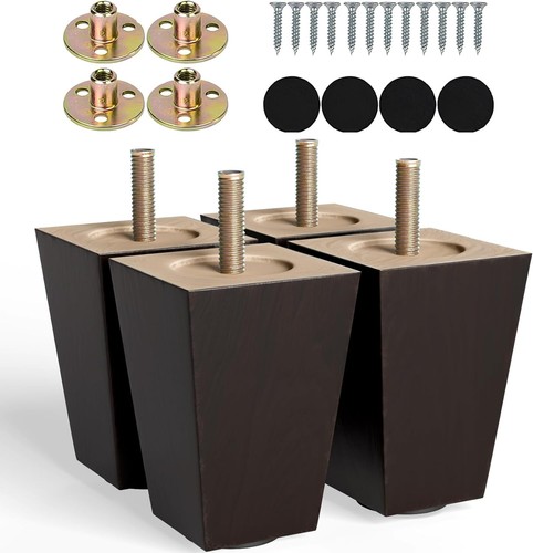 Albo wood furniture legs 8 - wood, 2-8