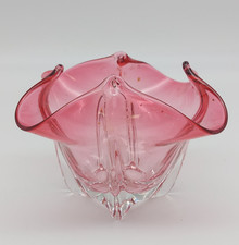 Art Glass Vase Bowl Hand Blown
