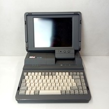 Amstrad ALT-286 Vintage Laptop Computer With Mouse & Cables Retro Computing