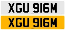 XGU 916M - PRIVATE NUMBER