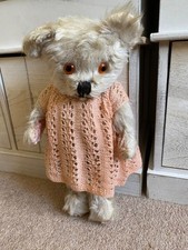 Vintage / Antique 1950s Musical Mohair Bear - probably Tara Toys UK - 16”