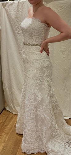 White one wedding dress - w1,