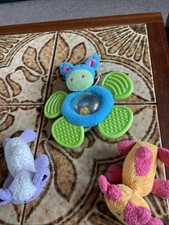 ELC Early Learning Centre Blossom Farm Dillon Donkey Soft Toy Baby Rattles