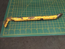 Vintage Stanley 11" Pry Bar Crow Bar  Nail Puller Crate Opener HX01N19597