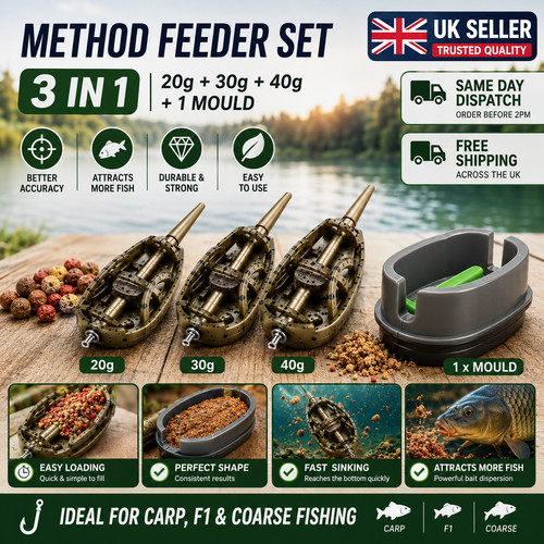 Fishing inline method feeders - inline,
