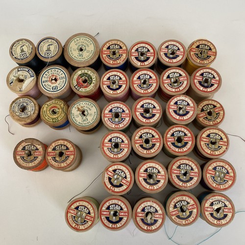 Vintage cotton reels - x,