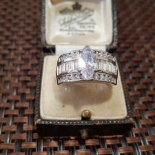 925 Diamonique Sterling Silver