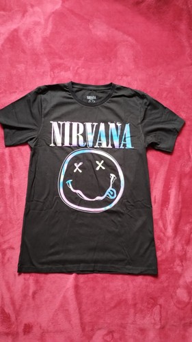 Nirvana rock shirt happy - nirvana,