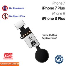 iPhone 7/7 Plus 8/8 Plus SE2 Complete Home Button Replacement NEW - BLACK