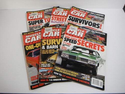 Muscle car review magazines - car, x