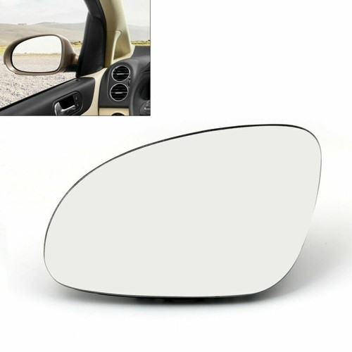 Door mirror left glass heated - door,