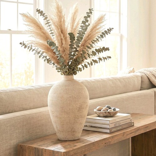 Rustic bulb shaped vase aged - shaped,