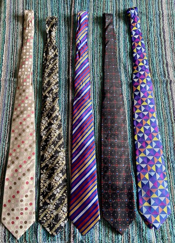 Used silk ties mixed - x, 💯