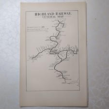 Original 1903 Highland Railway