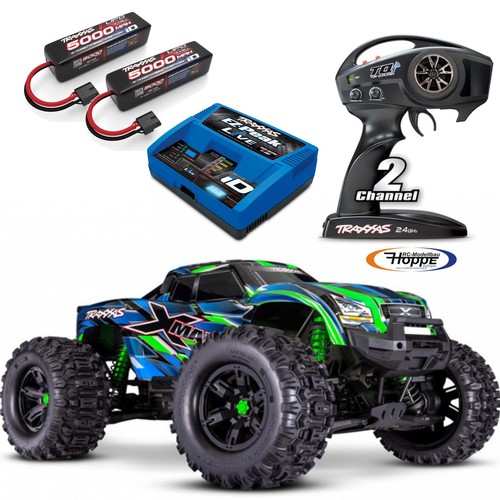 Traxxas maxx 4x4 vxl green - 4x4,