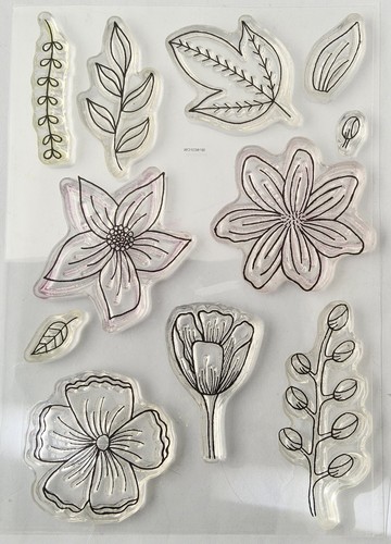 Woodware stamp blooming - stamp,