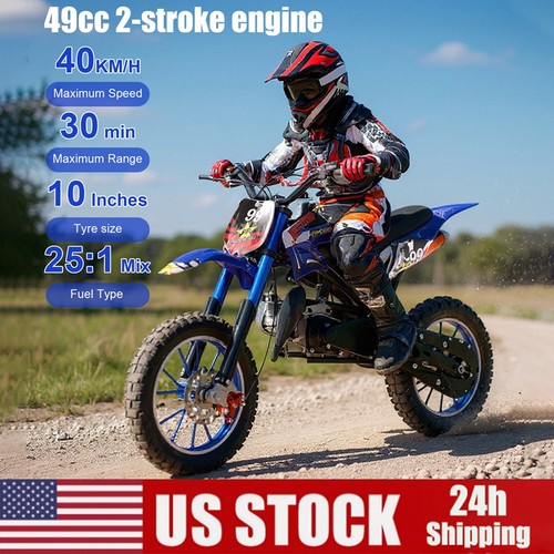 Mini dirt bike - 49cc, 2-stroke