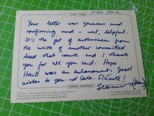 Seamus Heaney SIGNED Autograph Postcard #5