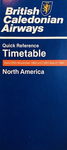 British caledonian airways - caledonian,