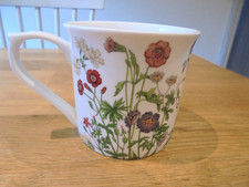 KEW ROYAL BOTANIC GARDENS ~FLORAL  meadow flowers FINE BONE CHINA MUG