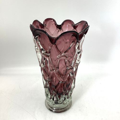Large bohemia hand blown - hand,