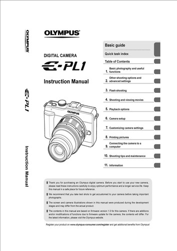 Olympus pl1 digital camera - olympus, e-pl1