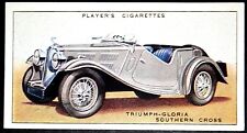 TRIUMPH GLORIA Southern Cross  Original 1930's Card  EE03M