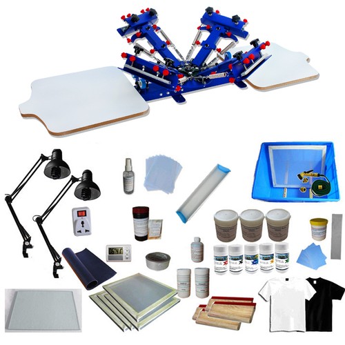 Color screen printing press - color,