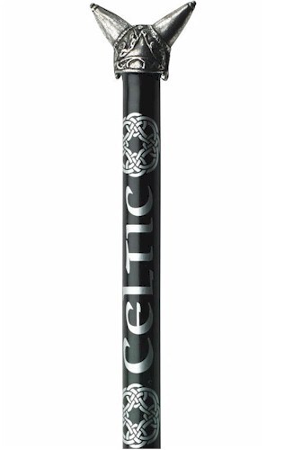 Celtic helmet pewter pencil - celtic,