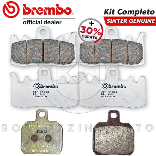 Brake pads brembo front rear - front,