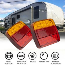 2x 12v 26 Led Rear Tail Lights