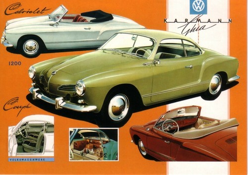 Volkswagen 1200 karmann ghia - volkswagen,