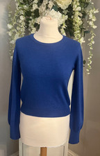 Brora 100% Cashmere Royal Blue