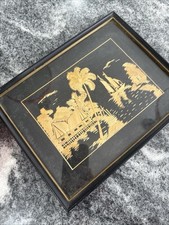 Vintage Asian Handmade  bamboo