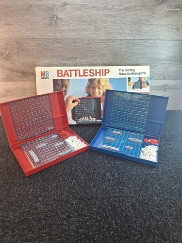Vintage battleship board - vintage, game