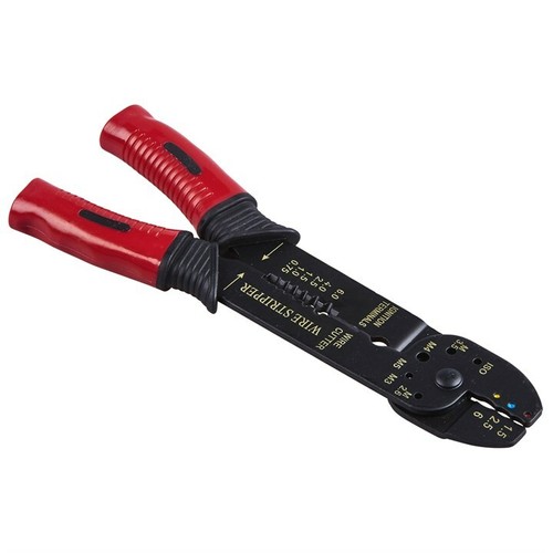 Crimping tool plier - crimping, cutter