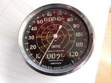 VINTAGE SMITHS CHRONOMETER SPEEDO S467/107N TRIUMPH T100 PRE UNIT 500/650 REF B6