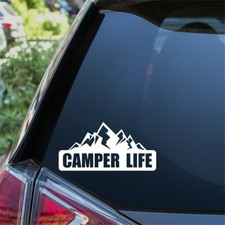 Camper Life Sticker Funny Car